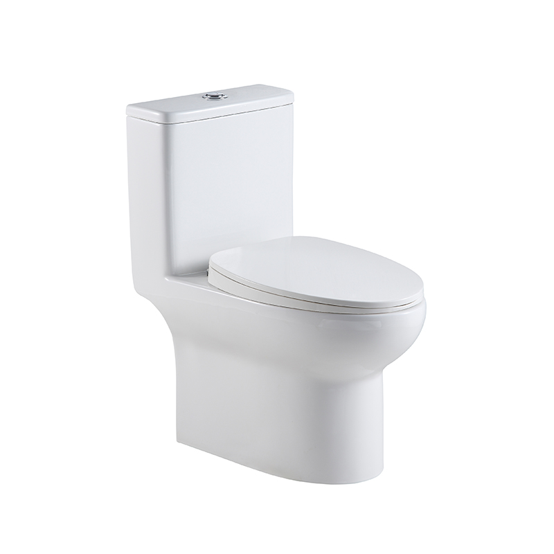 1-piece Classic and Versatile Style Jet-siphonic Ceramic Toilet