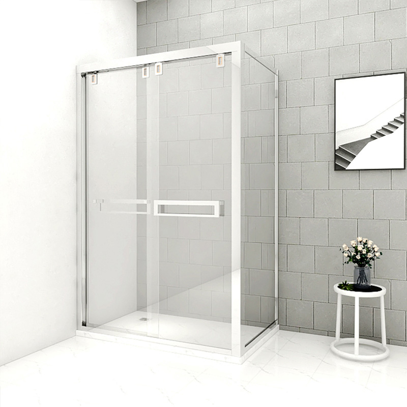 8mm Toughened Glass and Stainless Profile Shower Enclosure