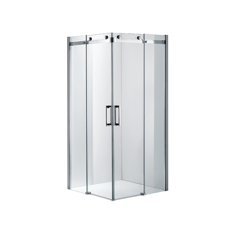 Aluminum Profile with Bright Silver Finish Shower Enclosure