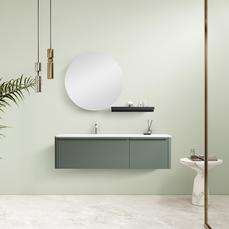 Simple and elegant line & exquisite quality bathroom cabinet