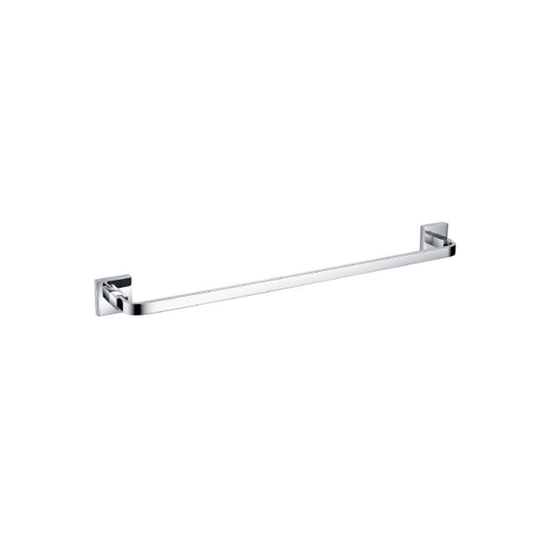 Brass Chromed Single Towel Rack