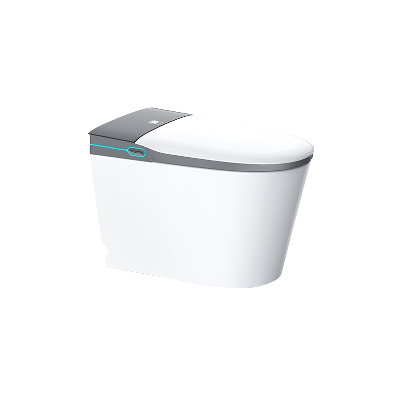 Display screen, auto open lid toilet