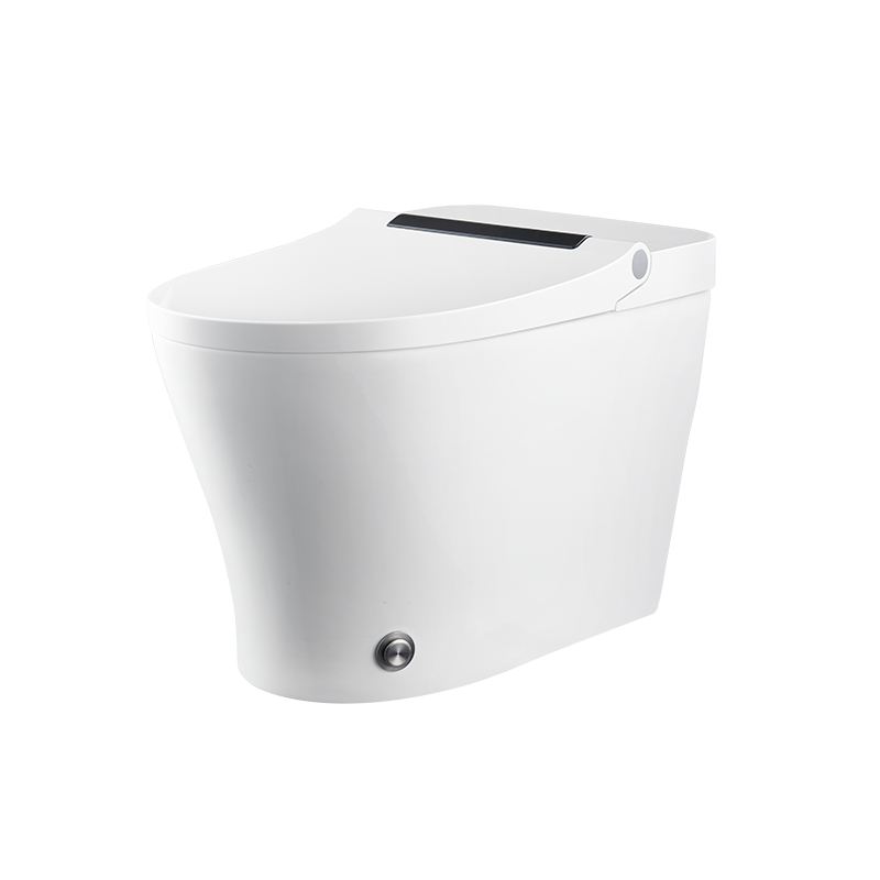 Economical Smart Toilet with Kick Flushing