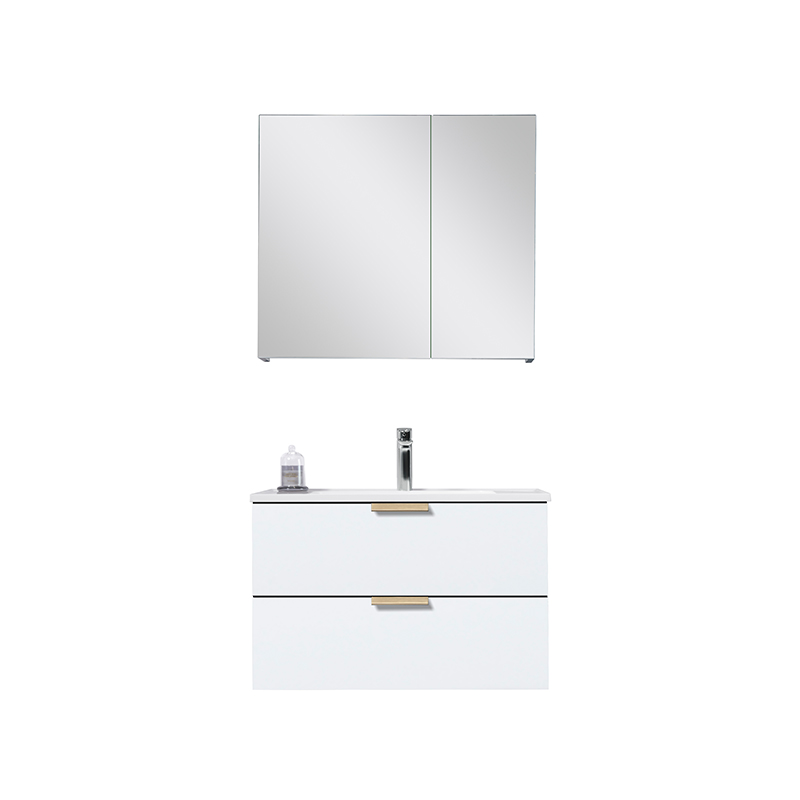 European Popular Small Lacquering Bathroom Cabinet with MDF board