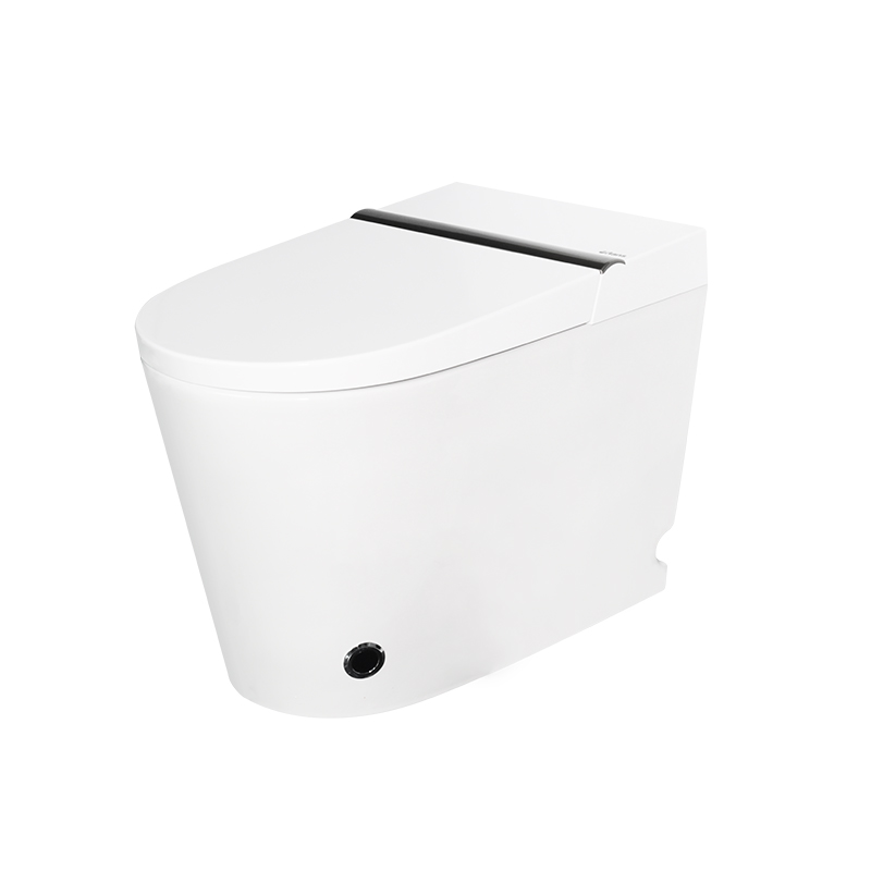 Foot Sensor Flushing Smart Toilet With Prewetting Ceramic Function