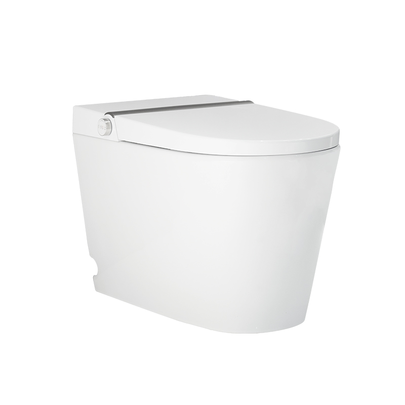 Foot Sensor Flushing Smart Toilet With Prewetting Ceramic Function