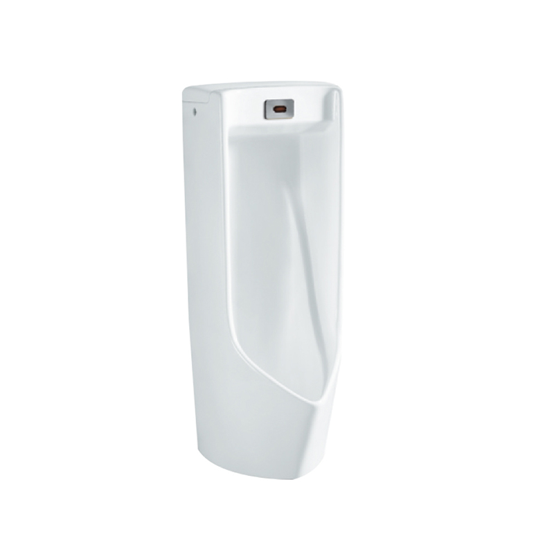 Free-standing Backward Water Inlet Sensor Flusing Urinal