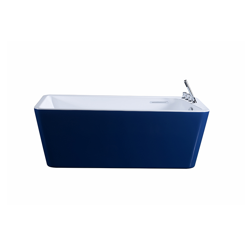 Freestanding Bathtub with Easy To Access Repair Window, Bubble Function Is Optional