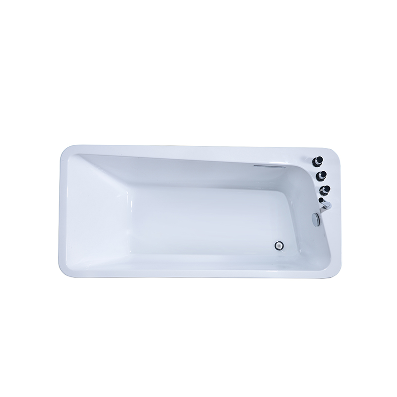 Freestanding Bathtub with Easy To Access Repair Window, Bubble Function Is Optional