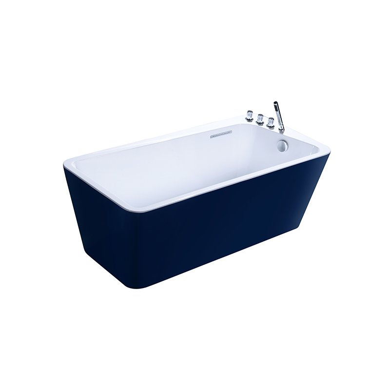 Freestanding Bathtub with Easy To Access Repair Window, Bubble Function Is Optional