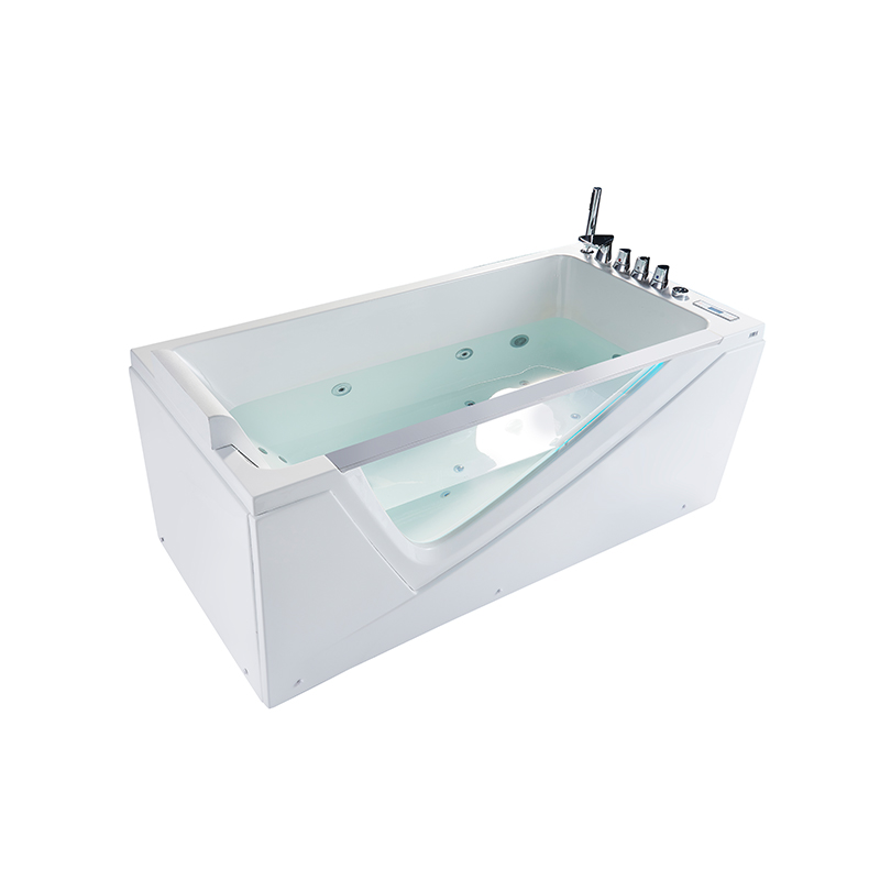 Preminum Massage Bathtub with Digital Control Panel and 7 Color Led Light