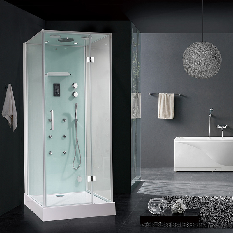 Shower Cabin with 2pcs Top Light