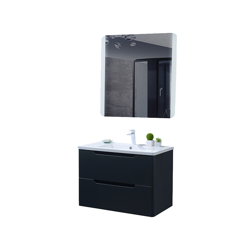 Small Size Lacquering Furniture with Two Drawers Bathroom Cabinet