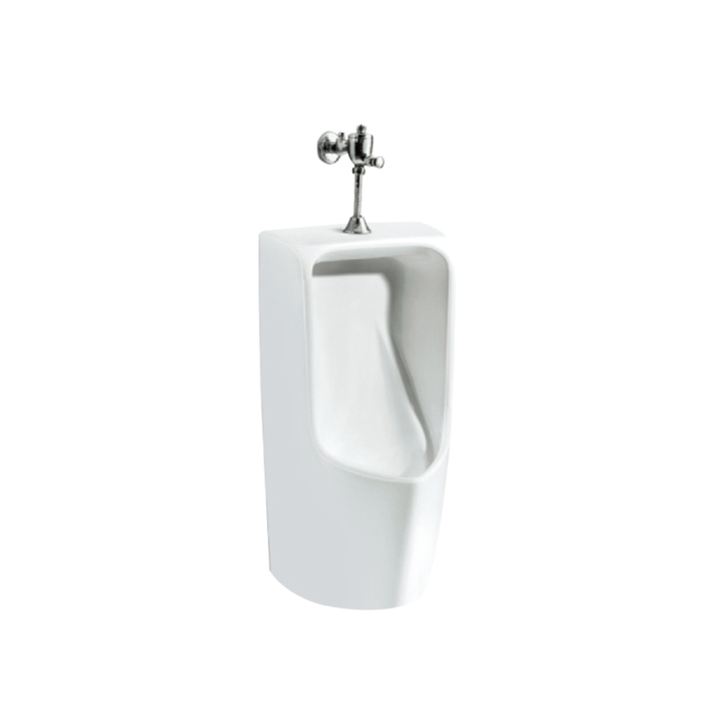 Wall-hung Upward Water Manual Flusing 1280 ºC Burned Easy-clean Glaze Urinal